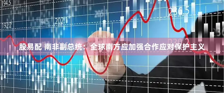 股易配 南非副总统：全球南方应加强合作应对保护主义